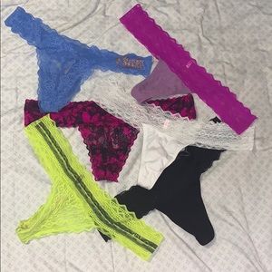NWOT PINK Thong Bundle